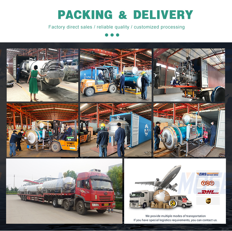 杀菌锅发货现场